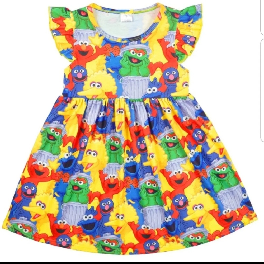 Sesame street dress-